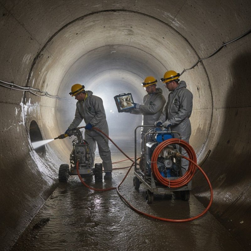 Underground Water Line Installation