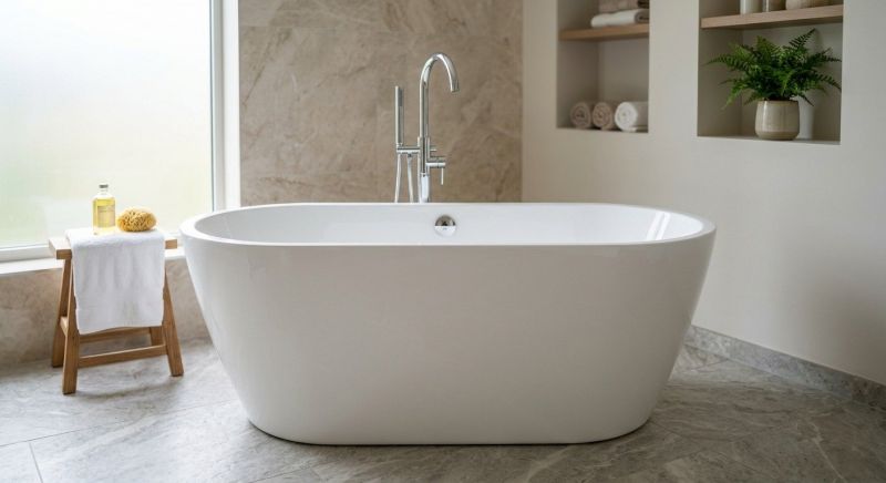 Acrylic Bathtub Installation in Sarasota, FL