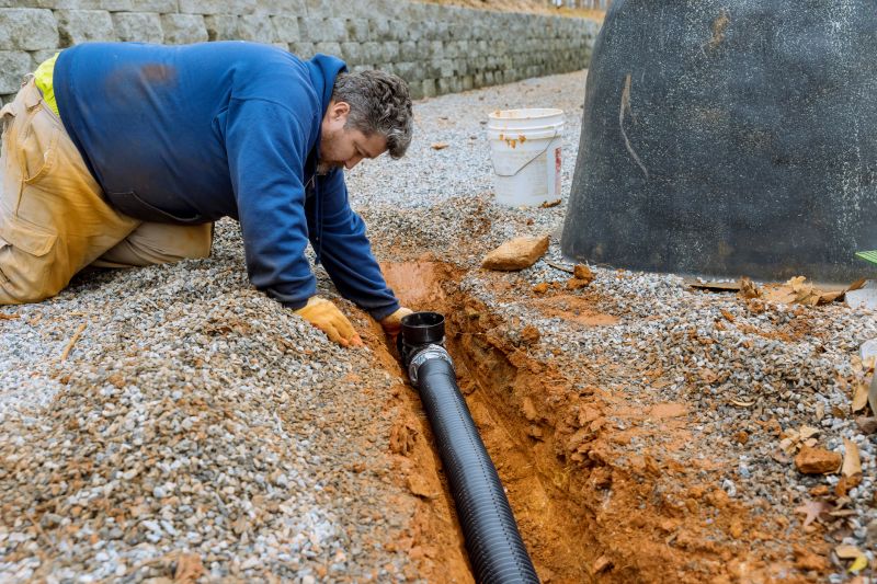 Underground Water Line Installation