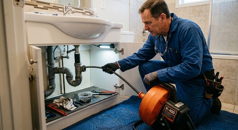 Sink Drain Cleaning in Columbus, OH