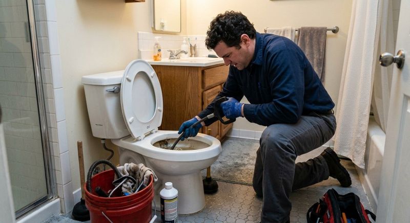 Toilet Clearing in Columbus, OH
