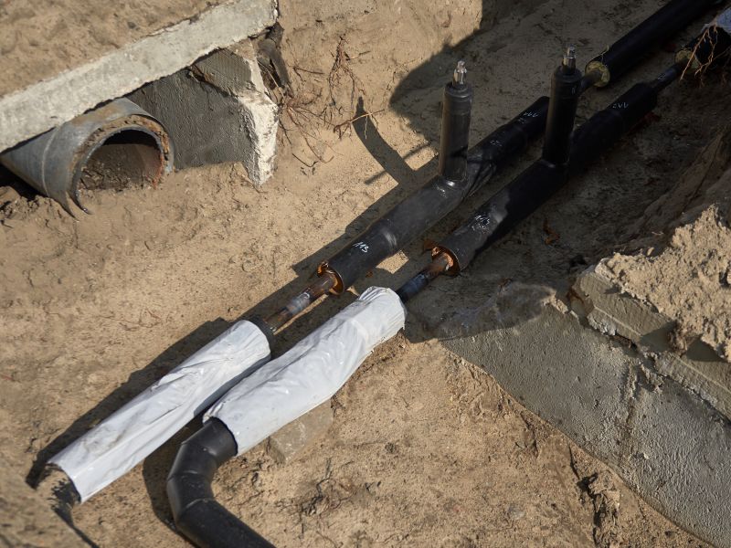 Underground Water Line Installation