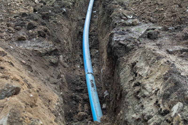 Underground Water Line Installation