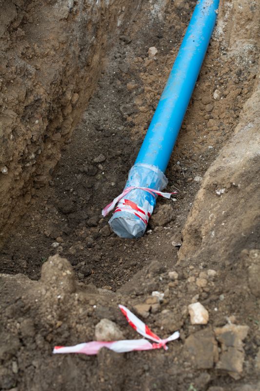 Underground Water Line Installation