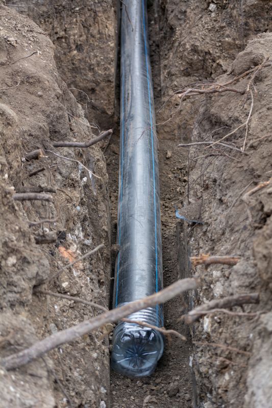 Underground Water Line Installation