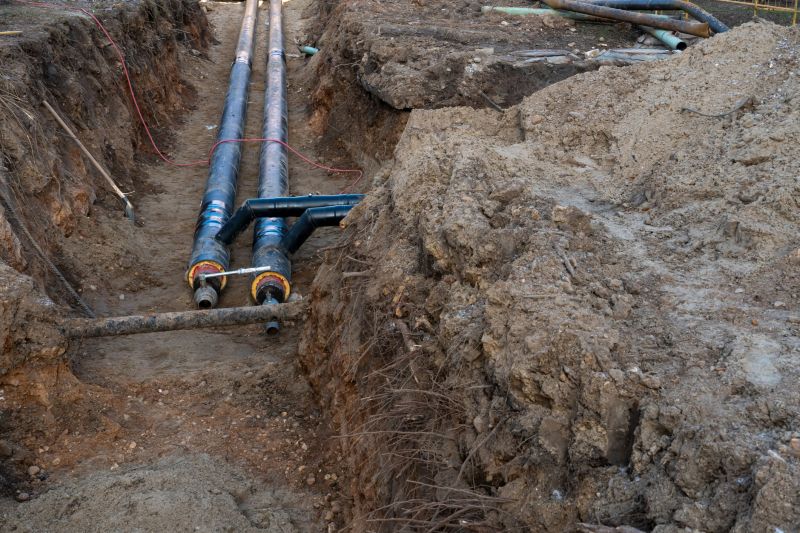 Underground Water Line Installation