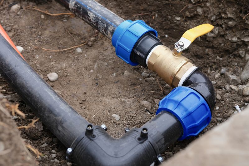Underground Water Line Installation