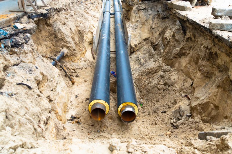 Underground Water Line Installation